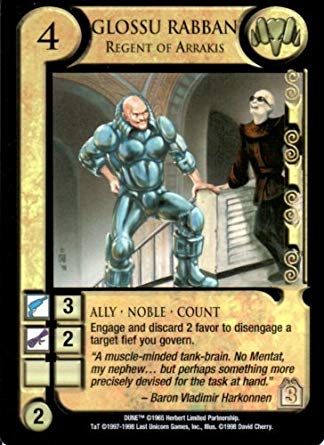 Glossu Rabban Regent of Arrakis